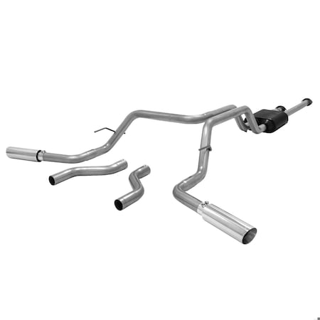 Flowmaster 1021 TUNDRA 5.4L/6.4L V8 ENGINE 145 WB CATBACK SYSTEM DUAL REAR/SIDE EXIT409S 817664